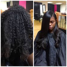 Apart from wrapping, you should cover your hair with satin or silk. Natural Hair Silk Press 11e Chesapeake Ave Towson Md Pinkandblackhairstudio Com Natural Hair Silk Silk Press Natural Hair Hair Styles