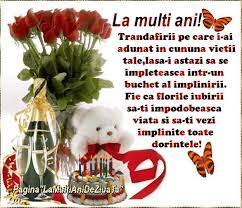 Sa te pupe norocul si sa ai numai zambete si soare in calea ta! De Ziua Ta La Multi Ani De Ziua Ta