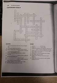 This 20 question crossword with answer key offers an enjoyable way to review the nervous system. 134 The Nervous System Crossword Puzzle Across Down Chegg Com