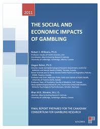 Whether casino, sports betting or the lottery, find out what you need to know when filing your taxes. Pdf The Social And Economic Impacts Of Gambling