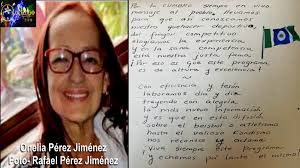 Buscando uno encuentra y que recuerdos. Gracias a la Profesora Onelia Pérez  Jiménez ,QEPD, quién dedicó un poema a nuestro programa Diálogo Deportivo  que hacíamos en la emisora orocoveña en aquel entonces