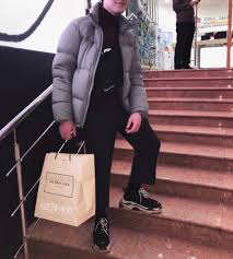 Shop the latest collection of triple s at the balenciaga us official online boutique. Balenciaga Triple S Black Uniqlo U Supreme Bag Street Wear Outfit Look Balenciaga Triple S Outfit Men Balenciaga Triple S Black Outfit Mens Outfits