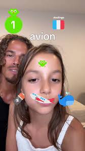 Let's see if Kim is good at languages 😜🤩 #rolfkfamily