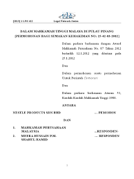 3 jun 2009 tarikh bicara: Award Of Transfer Cases Industrial Court Malaysia Employment Public Sphere