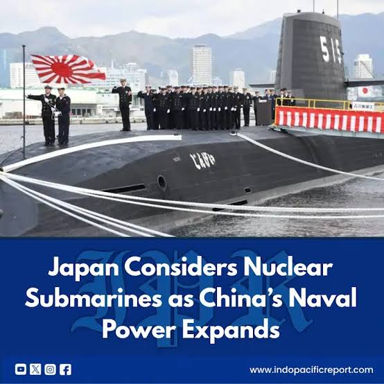 Japan's willingness to consider nuclear-powered submarines would mark a  major shift in its postwar defense posture. The strategic attraction is  clear: nuclear-powered boats can remain underwater far