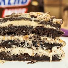 Snickers Kuchen Soooo Schokoladig Rezept Snickers Kuchen Kuchen Kuchen Und Torten