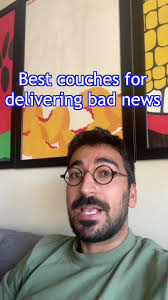 Delivering bad news is tough but the right couch from @luluandgeorgia can  make it all go down easier #couch #interiordesign #breakingbadnews #ad