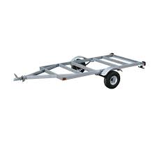 Marathon Galvanized 4 Ft X 8 Ft Kit Trailer 48 096 K08 The Home Depot In 2020 Flatbed Trailer Galvanized Trailer