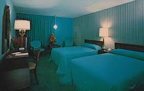 When Visiting Seekonk Massachusetts Enjoy Staying In The Blue Room Of The Ramada Inn What Happens When Second Empire S Blue Rooms Interior Retro Interior