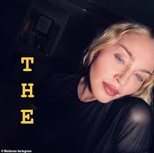 Madonna encourages her fans to 'follow the joy' weeks before her 65th  birthday... as she continues to recover from a health scare