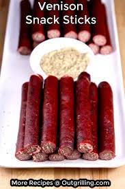Squeeze some juice from half a lemon into it. Venison Snack Sticks Hickory Smoked Out Grilling