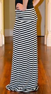 Black And White Striped Maxi Skirt Black And White Striped Maxi Skirt Womens By Satinstitchdesigns 55 00 Striped Maxi Skirts Stripe Skirt Striped Skirt Outfit