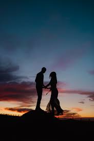 Chandler Manu Ryan Waneka Sunset Couple Photography Silhoutte Photography Couple Silhouette