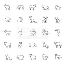 Animal Icons Animal Icon Monkey Tattoos Animal Outline