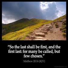 Hi, i'm matt, one of the leaders at midlothian bible church. Matthew 20 16 Inspirational Image