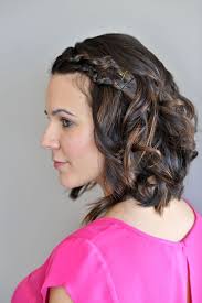1 creating a simple side braid. Beautiful Braids For Short Hair Southern Living