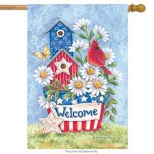 Decorative Garden Flags Yard Flags Mailbox Covers And Seasonal Decorations From Discount Decorative Flags Flag Decor House Flags Garden Flags