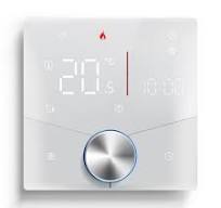BSEED ZigBeeTouch LED integrated Screen With knob Floor Heating Room  Thermostat Controller