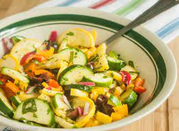 Yellow Squash And Zucchini Salad Recipe Savory Nature Recipe Zucchini Salad Yellow Squash And Zucchini Zucchini