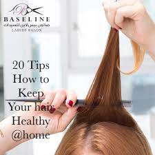 Overuse of hair dyes, hair gel, hair dryers and curling irons can aggravate the problem of hair loss. How To Keep Your Hair Healthy 20 Baseline Ladies Salon Facebook