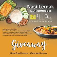 It truly is a dish that symbolises the diversity of our country. Banner Design Nasi Lemak Main Design