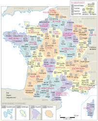 La guadeloupe, la martinique, la guyane, la réunion et mayotte. Carte De France Departements Carte Des Departements De France