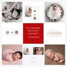 Newborn Photography Marketing Set Baby Photographer Branding Pricing Guide Trifold Broc Photography Marketing Set Photography Brochure Photographer Branding