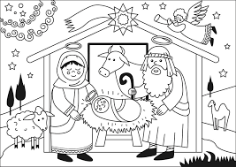 Download and print these jesus free coloring pages for free. The Birth Of Jesus Coloring Page Free Printable Coloring Pages For Kids