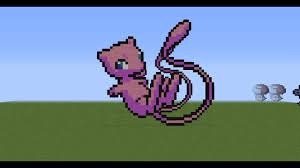1024 x 768 jpeg 198 кб. Minecraft Pixel Art Tutorial 13 Mew Youtube