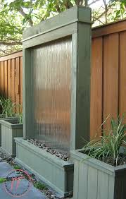 Maybe you would like to learn more about one of these? Diy Outdoor Water Wall Privacy Screen Interior Frugalista