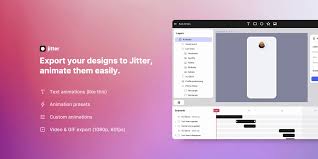 Dynamic intro video maker with glitching animations. Jitter Animate Your Figma Designs Figma
