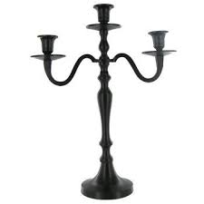 Luxury handmade crystal candle holder clear multiple arms candelabra big pillar candle stand for home table centerpieces wedding decorations. Black Metal Candelabra Hobby Lobby 629147 In 2021 Black Candelabra Metal Candelabra Candelabra