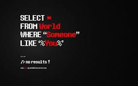 Sql Quote Programming Black Background Humor Wallpaper Programming Quote Coding Quotes Programmer Quote