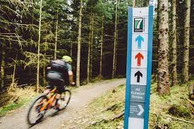 pin by kansas cyclist on wayfinding trail signs mountain bike trails mtb trails