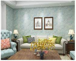 ورق جدران أخضر غامق ذاتي اللصق ريترو أمريكي ريفي نمط زهرة خلفية بسيطة ديكور غرفة المعيشة أريكة التلفزيون الظهر amazon ae