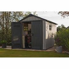 Keter Remise Oakland De 7 5 Pi X 11 0 Pi 1300 Tx Livre 1150 Tx En Entrepot Aout 2018 Steel Storage Sheds Large Sheds Outdoor Storage Sheds