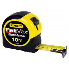 It is a common measuring tool. Stanley Tape Measure 10m X 31 75mm Fatmax 33 829
