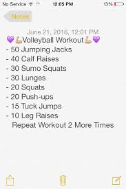 Best Volleyball Workout Ever Volleyball Workouts Volleyball Training Volleyball Conditioning