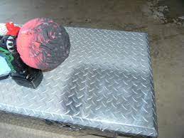 I decided to clean the tool box on my truck. How To Polish Your Oxidized Diamond Plate Toolbox Ranger Forums The Ultimate Ford Ranger Resource