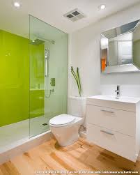 Through Wall Exhaust Fan For Bathroom With Contemporary Bathroom With A Natural Wood Floor Green Bathroom Bathroom Design Small Bathroom Interior
