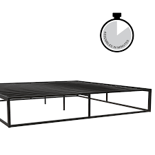 Comes packaged all in one box only for easy handling. Novogratz Boutique Metal Storage Platform Bed Assembles In Minutes Full Gray Walmart Com Walmart Com