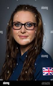 Paralympic gb's jessica jane applegate during a media session at the london  aquatics centre, london. hi-res stock photography and images