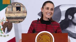 Sheinbaum confirma video de mujer en Palacio Nacional