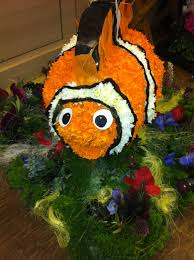 Finding Nemo By Sarahs Rose Garden Florists Funeral Tributes Christmas Ornaments Creative Challenge