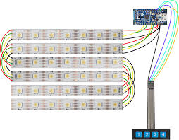Wiring diagram 3 if however you want to locate the. Circuit Diagram Roll Up Video Light Adafruit Learning System