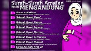 Terkadang, rencana untuk berlibur ke tempat yang jauh akan terganggu ketika kondisi tubuh menurun. Surah Yang Mesti Diamalkan Oleh Ibu Mengandung Yang Baik Untuk Anak Dalam Kandungannya Youtube