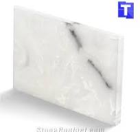 Artificial Onice Bianco Onyx Wall Panel,Floor Tiles Solid Surface Glass Stone for Bar Tops,Reception Table Desk,Kitchen Counter Tops Design,Interior ...