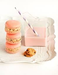 Love Macarons And This Milk Box Shaped Glass Macaron Recipe Cookie Dough Desserts