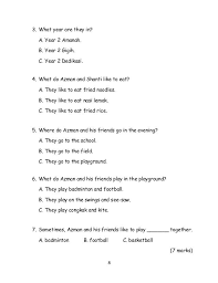 Contoh Mid Year Exam Tahun 2 Bahasa Inggeris Exam Fails Years