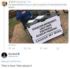 In a video released by tmz, musk also warned not to invest life savings in. Elon Musk Sees Dogecoin As Stimulus For People Kicked By Pandemic But Says Please Invest With Caution Featured Bitcoin News